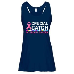 Crucial Catch Intercept Cancer Pullover Ladies Essential Flowy Tank