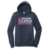 Crucial Catch Intercept Cancer Pullover Women's Pullover Hoodie