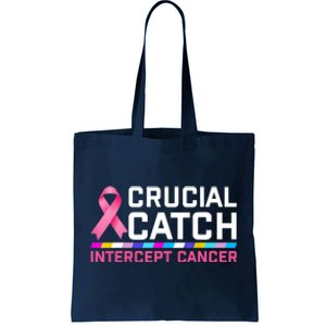 Crucial Catch Intercept Cancer Pullover Tote Bag