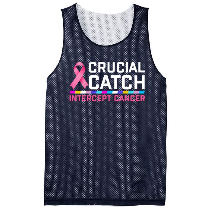 Crucial Catch Intercept Cancer Pullover Mesh Reversible Basketball Jersey Tank