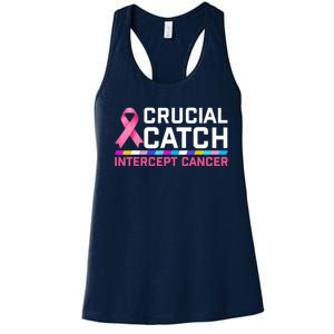 Crucial Catch Intercept Cancer Pullover Women's Racerback Tank