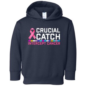 Crucial Catch Intercept Cancer Pullover Toddler Hoodie