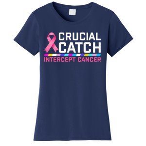 Crucial Catch Intercept Cancer Pullover Women's T-Shirt