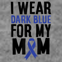 Colon Cancer I Wear For Mom Colon Cancer Support Doggie Tank