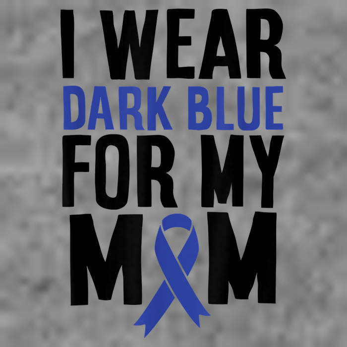 Colon Cancer I Wear For Mom Colon Cancer Support Doggie Tank