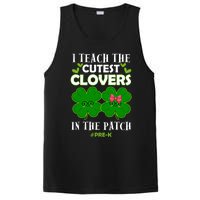 Cutest Clovers In Patch St PatrickS Day Prek Teacher Funny Gift PosiCharge Competitor Tank