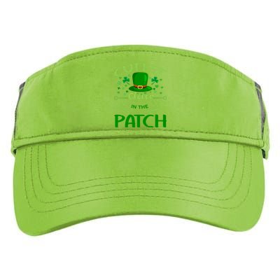 Cutest Clover In The Patch Funny St Patricks Day Gift Adult Drive Performance Visor