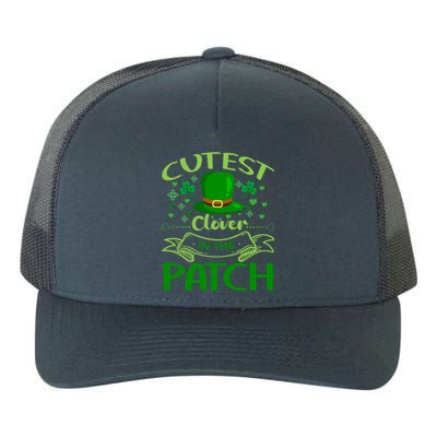 Cutest Clover In The Patch Funny St Patricks Day Gift Yupoong Adult 5-Panel Trucker Hat