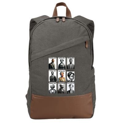 Civilrightsleadersandlegends Cotton Canvas Backpack