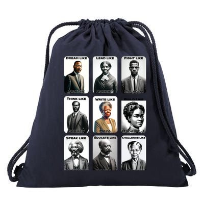 Civilrightsleadersandlegends Drawstring Bag