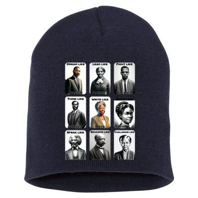 Civilrightsleadersandlegends Short Acrylic Beanie