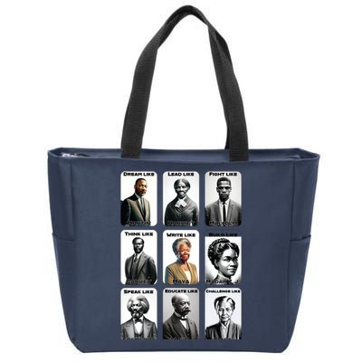 Civilrightsleadersandlegends Zip Tote Bag