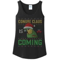 Conure Claus is Coming Ugly Sweater Xmas Ugly  Ladies Essential Tank