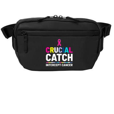 Crucial Catch Intercept Cancer Breast Cancer Awareness Crossbody Pack