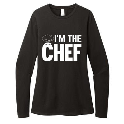 Cooking Cook Im The Chef Funny Cooking Chef Gift Womens CVC Long Sleeve Shirt