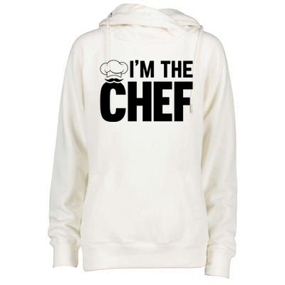 Cooking Cook Im The Chef Funny Cooking Chef Gift Womens Funnel Neck Pullover Hood