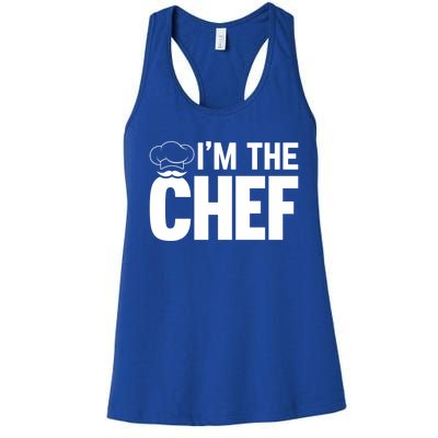 Cooking Cook Im The Chef Funny Cooking Chef Gift Women's Racerback Tank