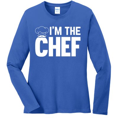 Cooking Cook Im The Chef Funny Cooking Chef Gift Ladies Long Sleeve Shirt