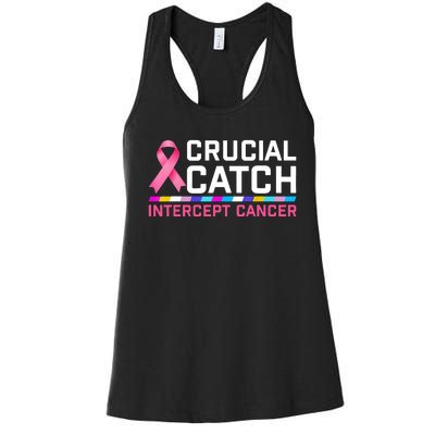 Crucial Catch Intercept Cancer Women's Racerback Tank