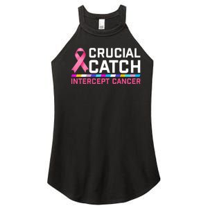 Crucial Catch Intercept Cancer Women's Perfect Tri Rocker Tank