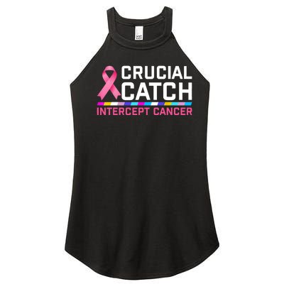 Crucial Catch Intercept Cancer Women's Perfect Tri Rocker Tank