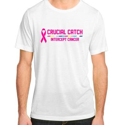 Crucial Catch Intercept Cancer Breast Breast Cancer Awareness Adult ChromaSoft Performance T-Shirt