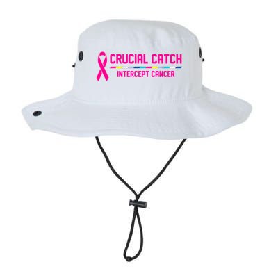 Crucial Catch Intercept Cancer Breast Breast Cancer Awareness Legacy Cool Fit Booney Bucket Hat