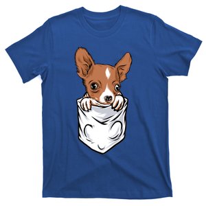 Cute Chihuahua In Your Pocket Christmas Gift T-Shirt