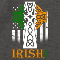 Celtic Cross Irish American Pride Vector Backpack