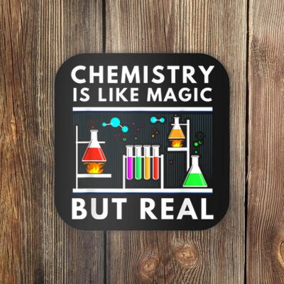 Chemist Chemistry Is Like Magic Science Teacher Coaster