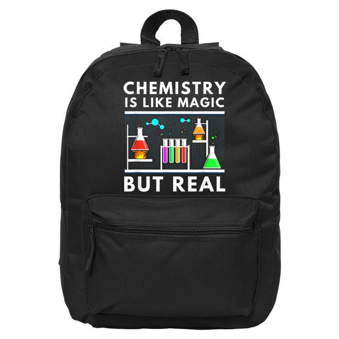 Chemist Chemistry Is Like Magic Science Teacher 16 in Basic Backpack