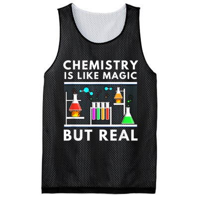 Chemist Chemistry Is Like Magic Science Teacher Mesh Reversible Basketball Jersey Tank