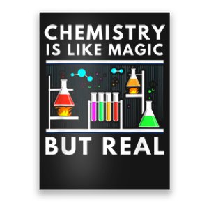 Chemist Chemistry Is Like Magic Science Teacher Poster