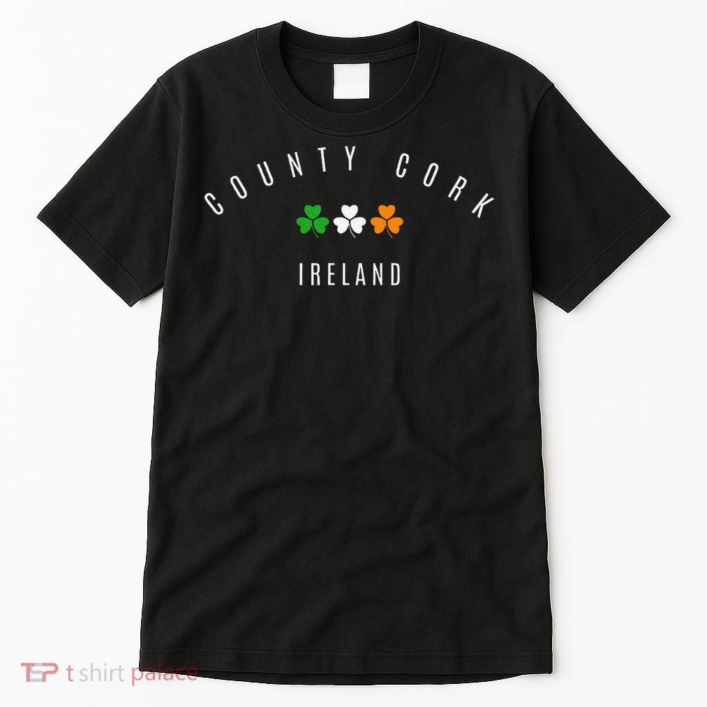 County Cork Ireland s Irish Celtic s Triple Shamrock Tall T-Shirt