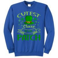 Cutest Clover In The Patch Funny St Patricks Day Gift Sweatshirt