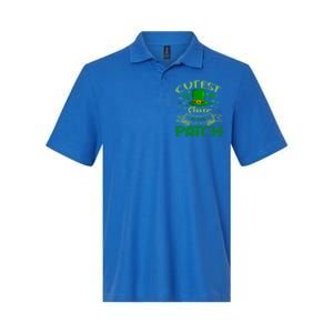 Cutest Clover In The Patch Funny St Patricks Day Gift Softstyle Adult Sport Polo