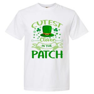 Cutest Clover In The Patch Funny St Patricks Day Gift Garment-Dyed Heavyweight T-Shirt