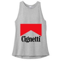 C.I.G.N..E.T.T.I. Ladies PosiCharge Tri-Blend Wicking Tank