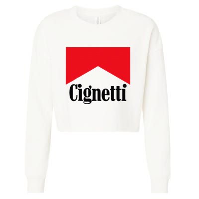 C.I.G.N..E.T.T.I. Cropped Pullover Crew