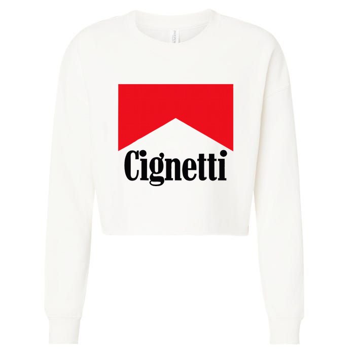 C.I.G.N..E.T.T.I. Cropped Pullover Crew