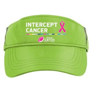 Crucial Catch Intercept Cancer Breast Cancer Awareness Adult Drive Performance Visor