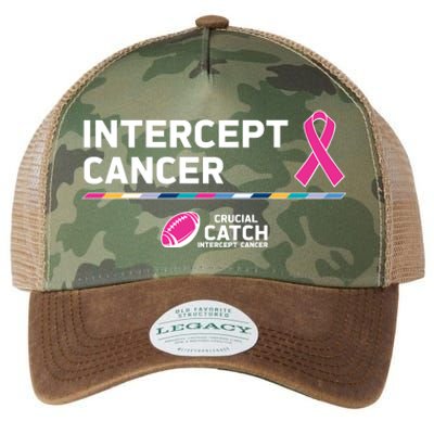 Crucial Catch Intercept Cancer Breast Cancer Awareness Legacy Tie Dye Trucker Hat