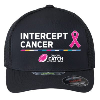 Crucial Catch Intercept Cancer Breast Cancer Awareness Flexfit Unipanel Trucker Cap