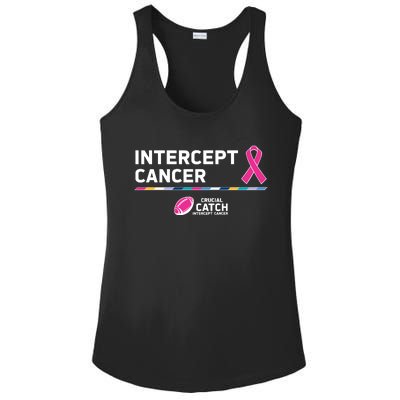 Crucial Catch Intercept Cancer Breast Cancer Awareness Ladies PosiCharge Competitor Racerback Tank