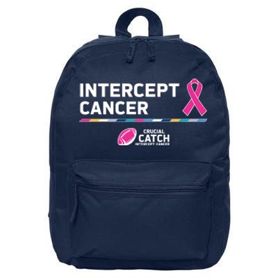 Crucial Catch Intercept Cancer Breast Cancer Awareness 16 in Basic Backpack