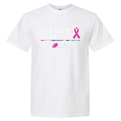 Crucial Catch Intercept Cancer Breast Cancer Awareness Garment-Dyed Heavyweight T-Shirt