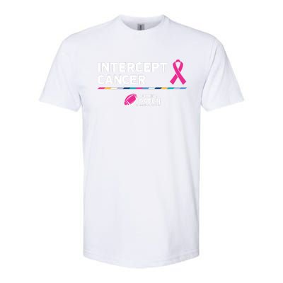 Crucial Catch Intercept Cancer Breast Cancer Awareness Softstyle CVC T-Shirt