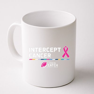 Crucial Catch Intercept Cancer Breast Cancer Awareness Coffee Mug