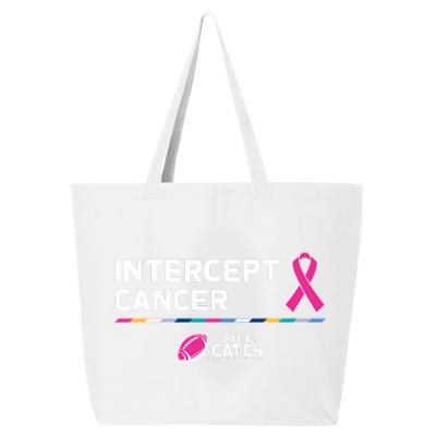 Crucial Catch Intercept Cancer Breast Cancer Awareness 25L Jumbo Tote