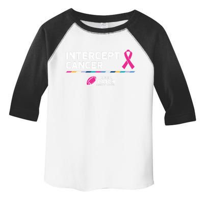 Crucial Catch Intercept Cancer Breast Cancer Awareness Toddler Fine Jersey T-Shirt